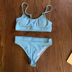 FREE WITH NEXT PURCHASE: Shein Swimsuit, Blue, Size Small